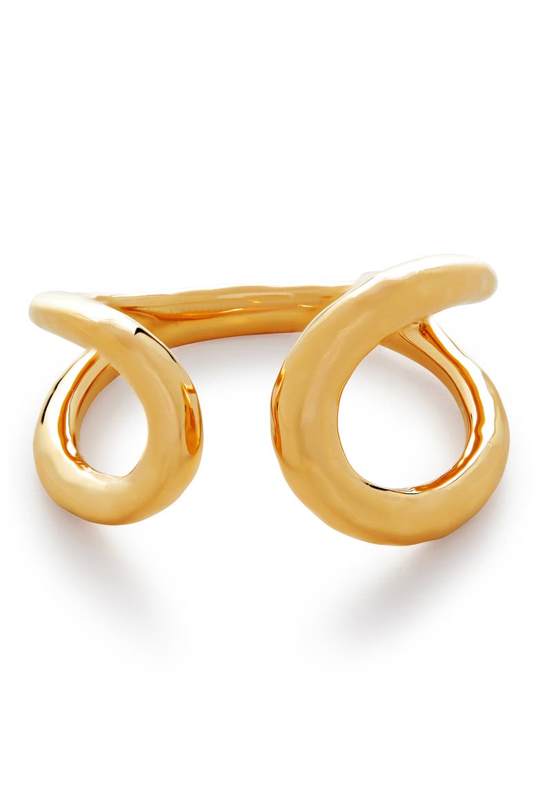 Flow Wrap Ring, Main, color, 18CT GOLD VERMEIL/ SS