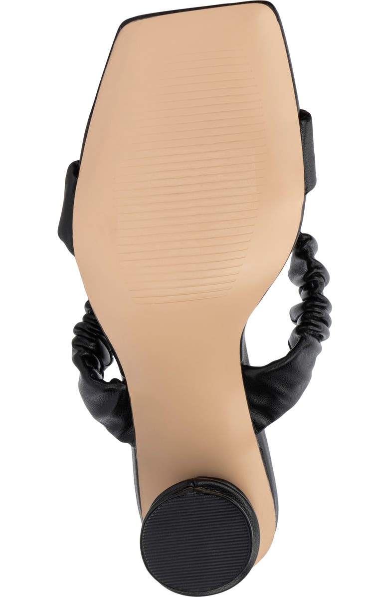 NEW YORK AND COMPANY Faina Ruched Strap Sandal, Alternate, color,