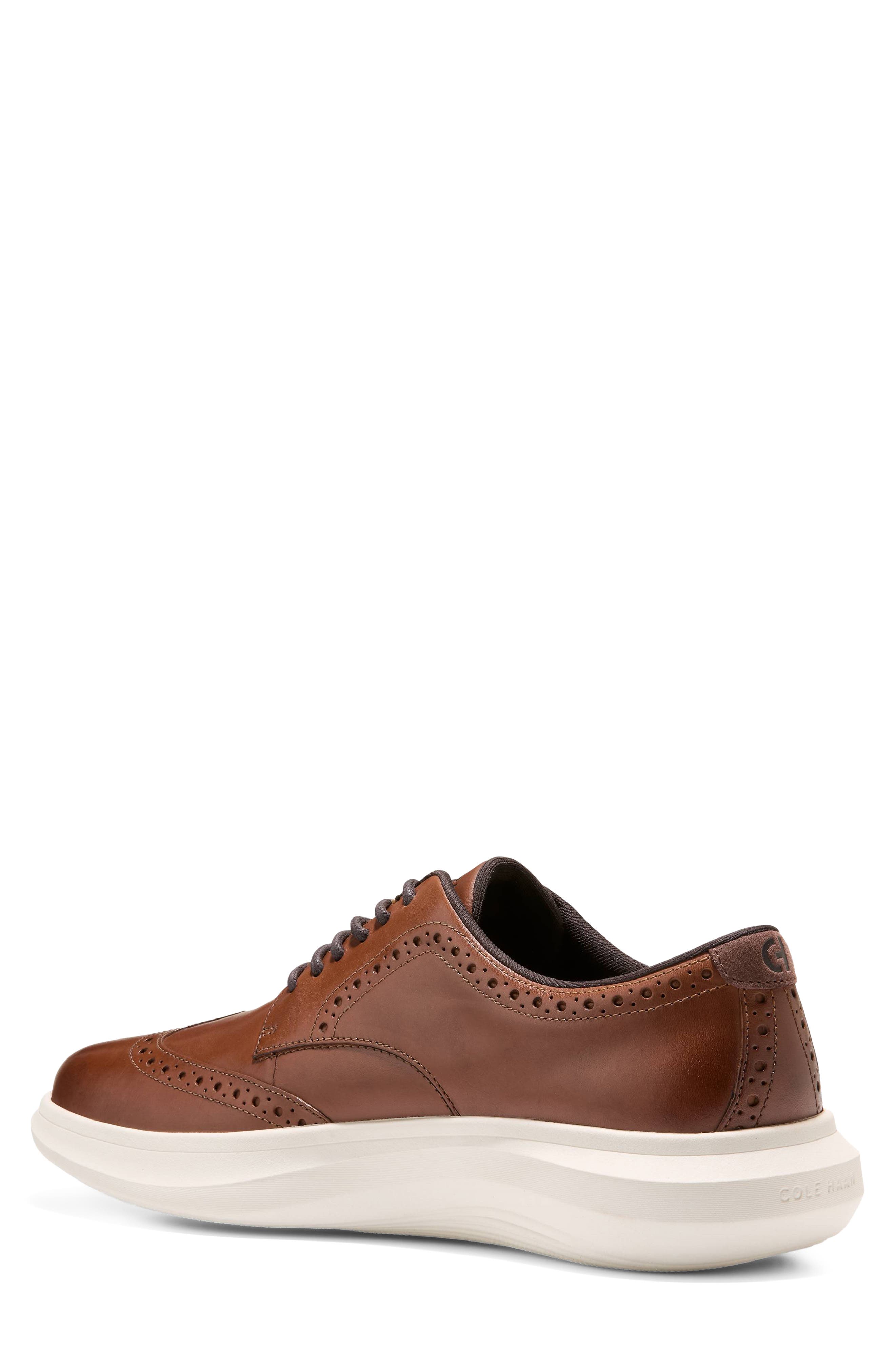 Grand Aerion Wingtip Oxford, Alternate, color, BRITISH TAN / IVORY