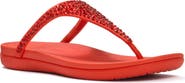 FitFlop Solay Mixed-Crystal Toe-Post Sandals