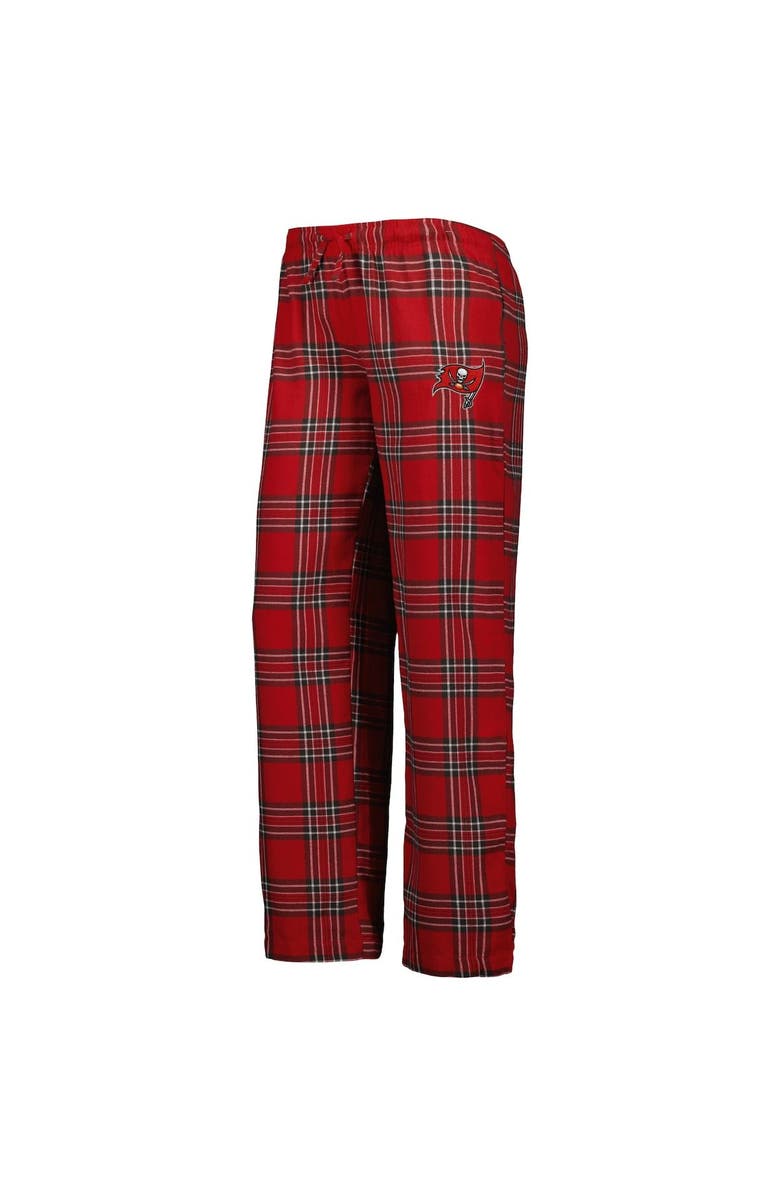 CONCEPTS SPORT Women's Concepts Sport Red/Pewter Tampa Bay Buccaneers Badge T-Shirt & Pants Sleep Set, Alternate, color, Red