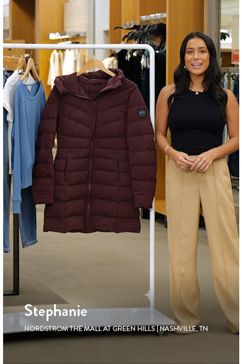 Clair 750 Fill Power Down Puffer Coat video