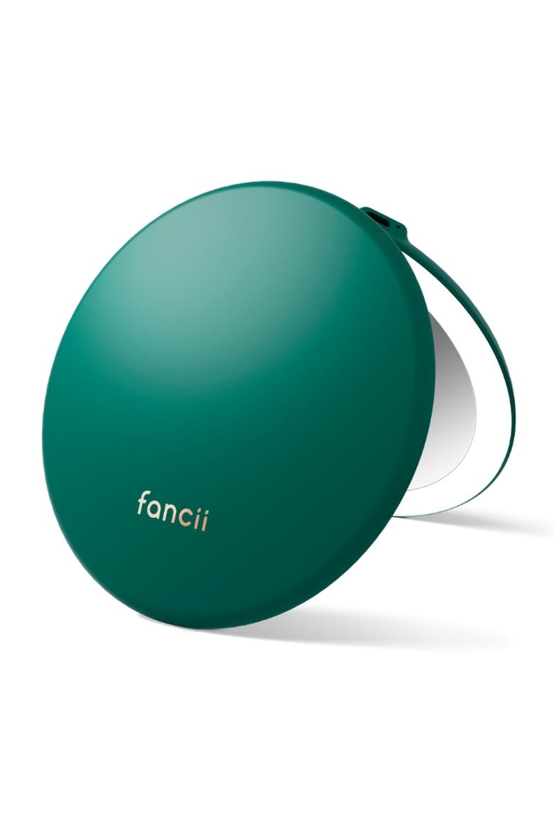 Taylor LED Compact Mirror, Main, color, Emerald Envy