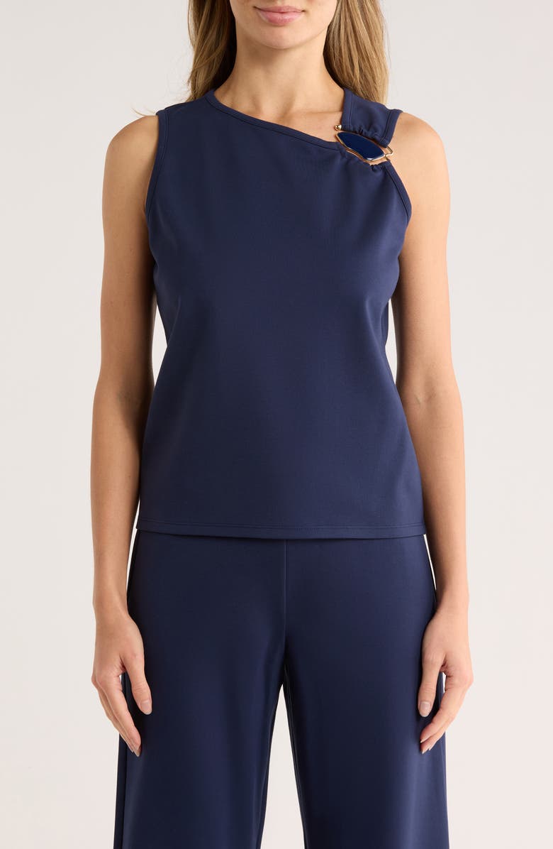 BY DESIGN Zala Top, Main, color, Peacoat