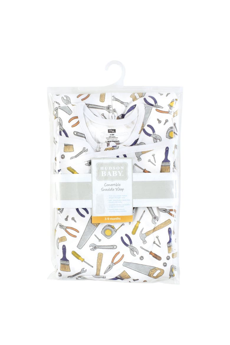 Convertible Swaddle Sleep Sack, Alternate, color, Construction Work