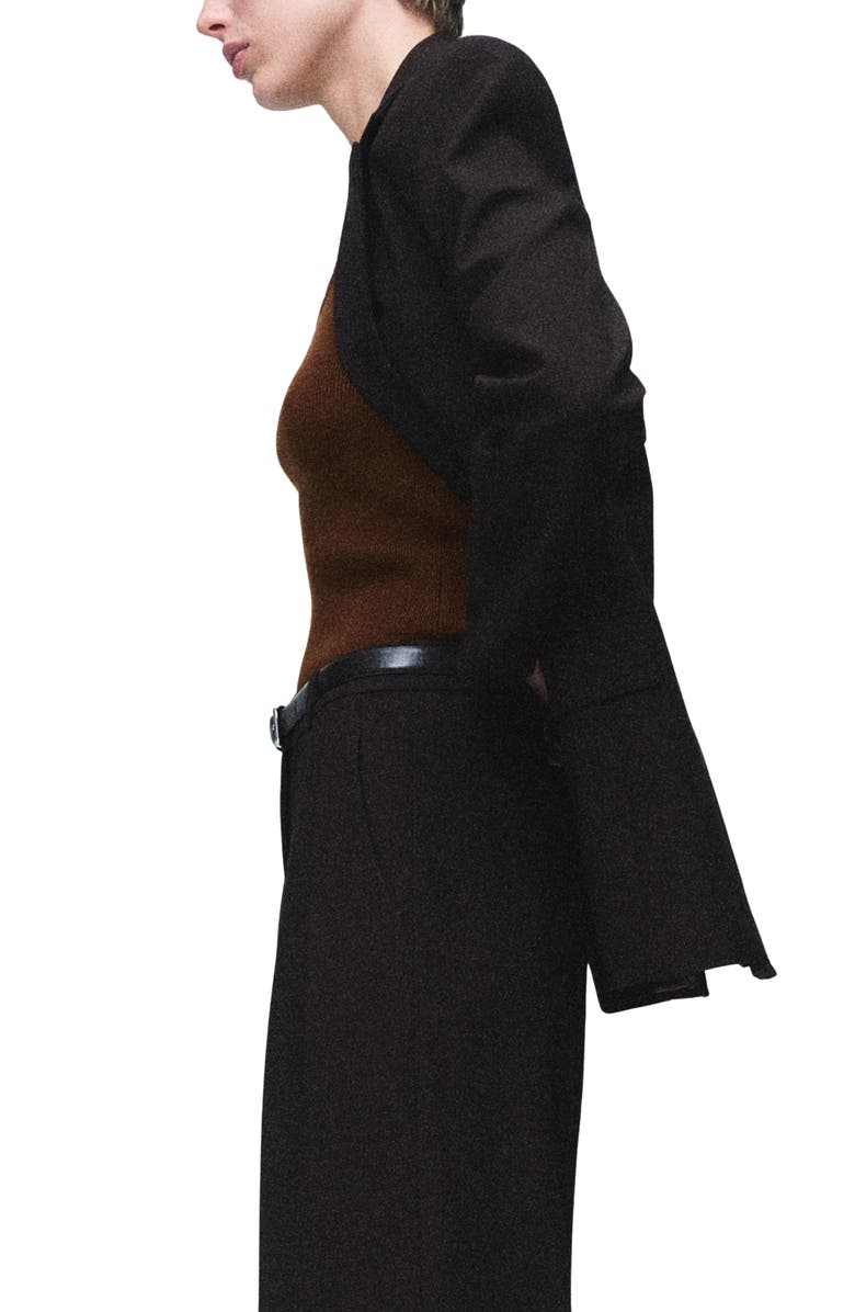 MANGO Grommet Accent Knit Tank, Alternate, color,