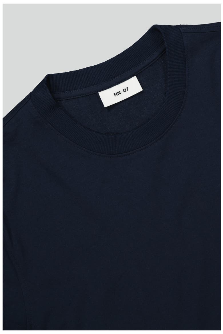 Adam Pima Cotton T-Shirt, Alternate, color, NAVY BLUE