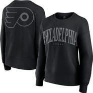 FANATICS Women's Fanatics Black Philadelphia Flyers Elements Flow Pullover Sweatshirt