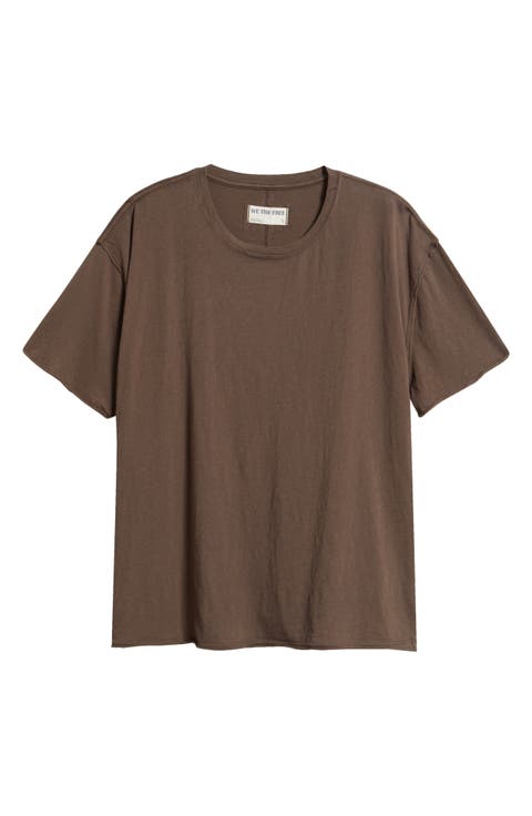 Nina Crewneck Cotton T-Shirt