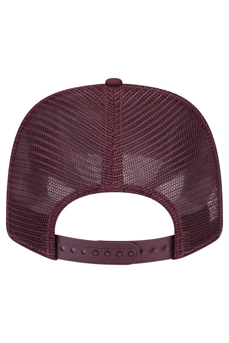 Men's New Era Maroon Virginia Tech Hokies Primary 9SEVENTY Trucker Stretch-Snap Hat, Alternate, color, Maroon