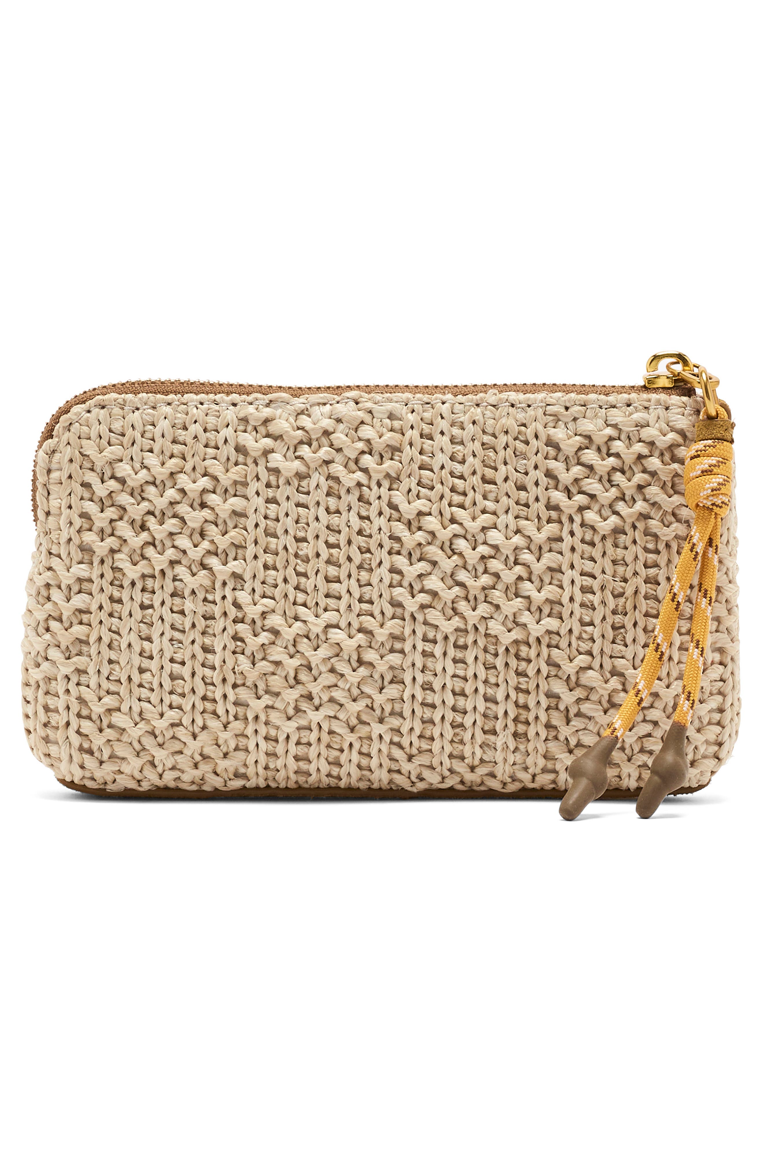 The Summer Woven Snapshot Wristlet, Alternate, color, NATURAL