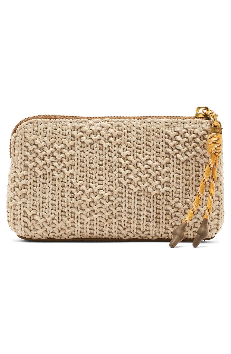 Marc Jacobs The Summer Woven Snapshot Wristlet, Alternate, color, Natural