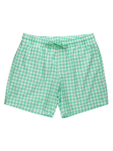 UPF50+ Sun Protected Men's Stretch Swim Trunks
