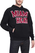 TOMMY JEANS Men's Tommy Jeans Black Miami Heat Greyson Pullover Hoodie
