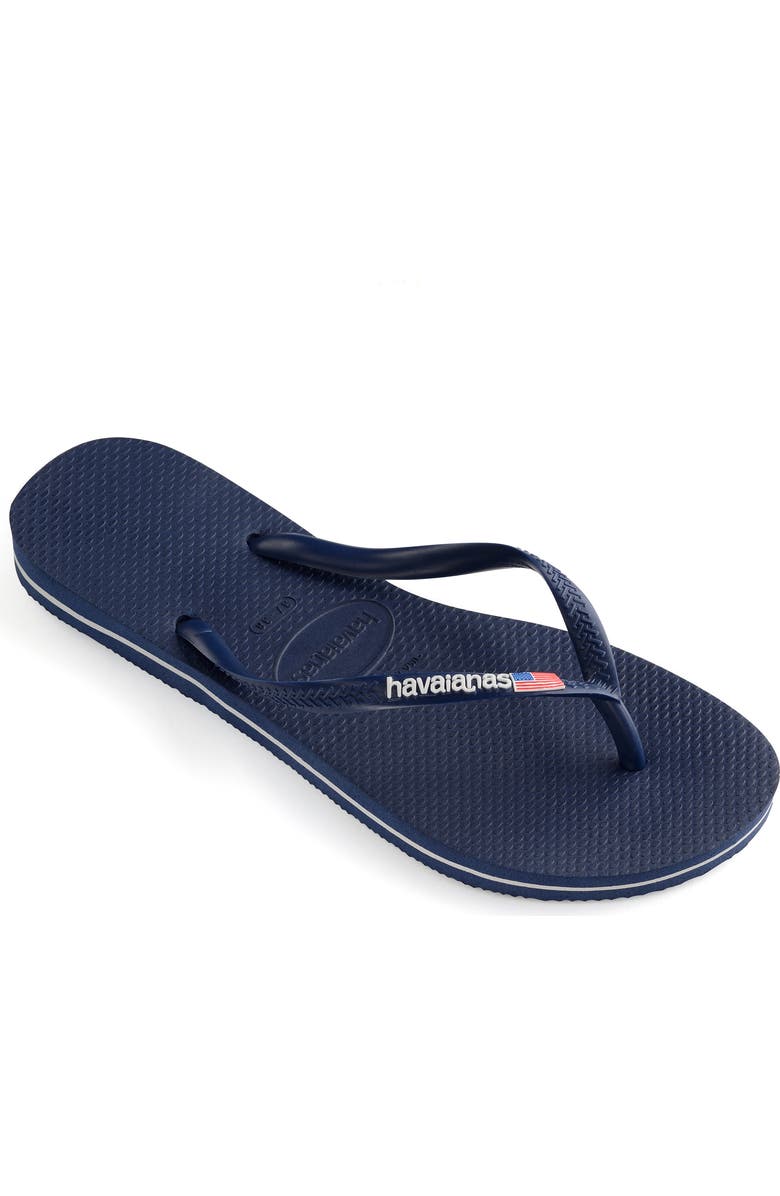 Havaianas Slim USA Flip Flop, Alternate, color,