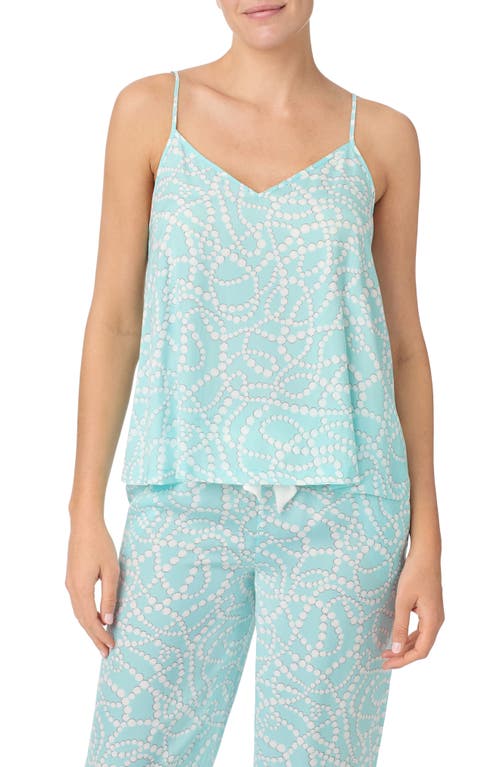 Kate Spade New York Camisole Pajamas In Blu/wht