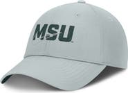 Nike Men's Nike Gray Michigan State Spartans Club Prep Performance Adjustable Hat