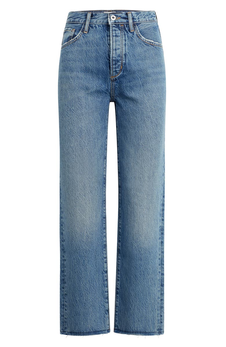 Favorite Daughter The Otto Super High Waist Ankle Boyfriend Jeans, Alternate, color, Stowe