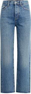 Favorite Daughter The Otto Super High Waist Ankle Boyfriend Jeans