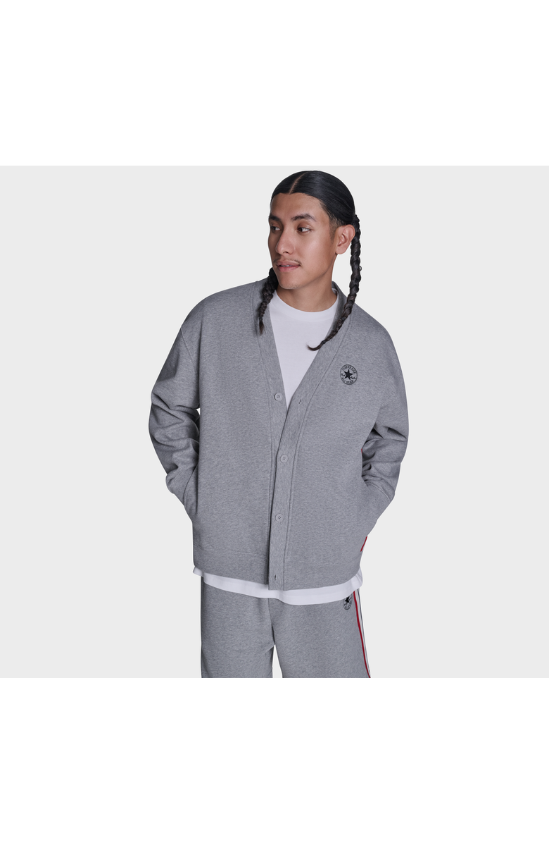 Converse Chuck Cardigan, Main, color, Vintage Grey Heather