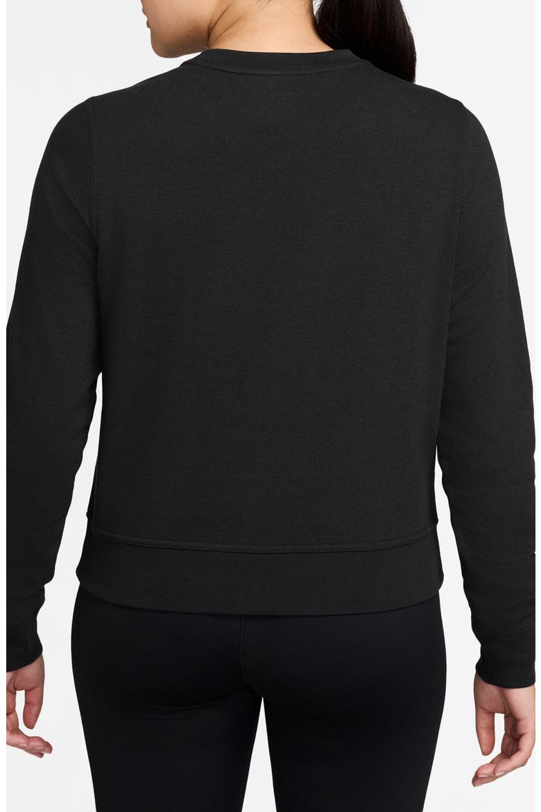 Dri-FIT One Long Sleeve Top, Alternate, color, BLACK