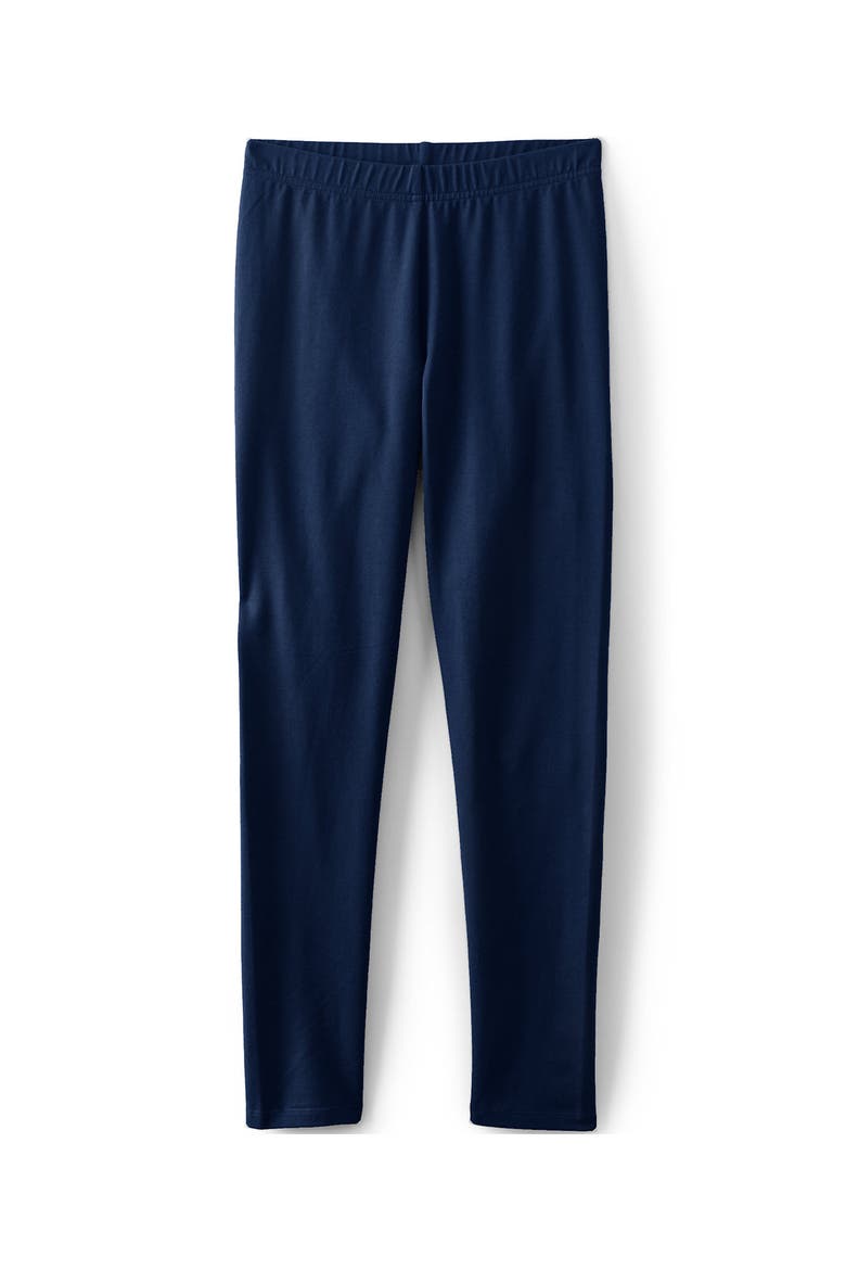 Girls Tough Cotton Novelty Leggings, Main, color, Deep Sea Navy