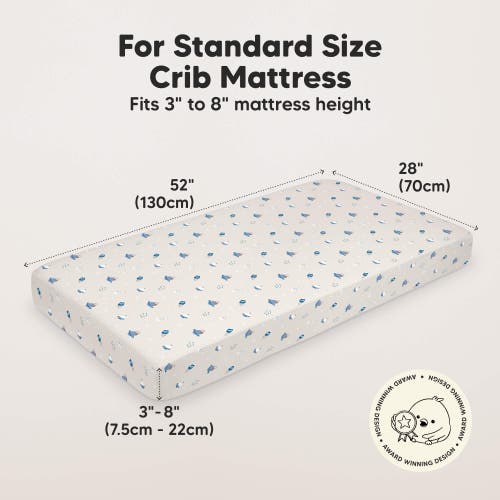 Keababies Isla Fitted Crib Sheets In Cosmo