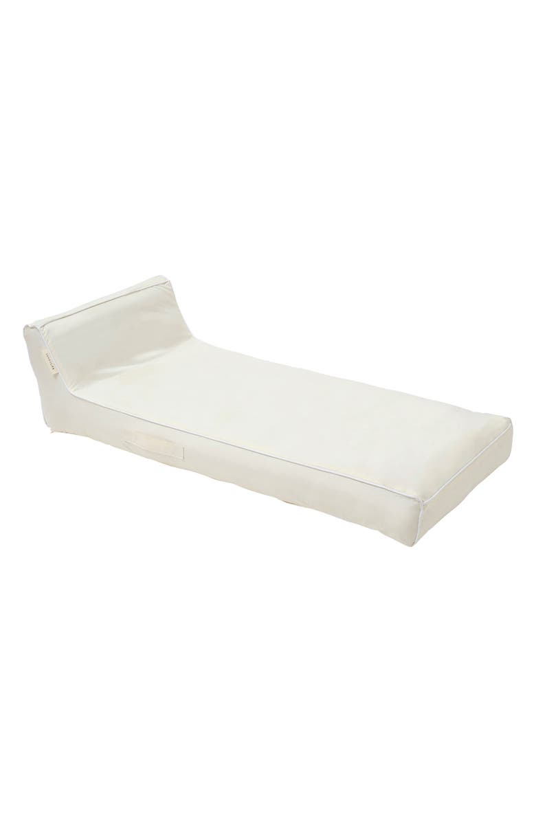Sunnylife Luxe Lounger Casa Cream Inflatable Pool Float, Main, color, Cream