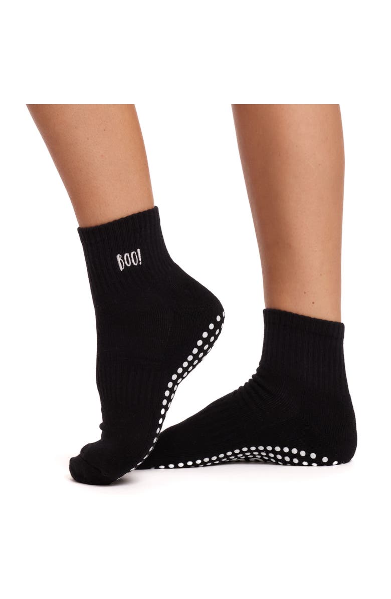 Souls. Boo! Grip Sock, Alternate, color, Black