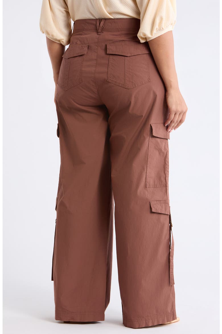 Skyrise High Rise Wide Leg Pants, Alternate, color, MOCHA