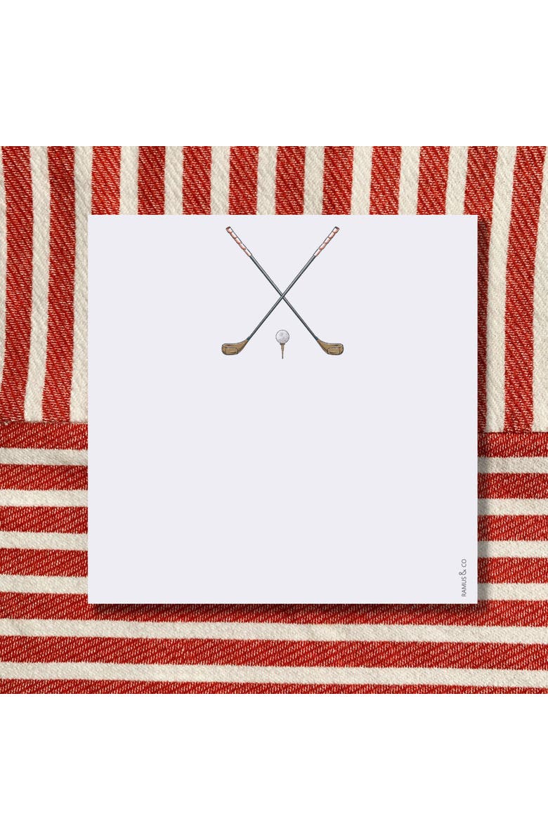 Ramus & Co Birdy Life 6" x 6" Square Golf Notepad, Alternate, color, Multi-Pack