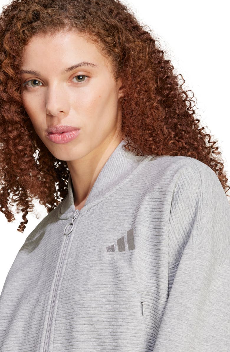 adidas All Szn Fleece Zip Jacket, Alternate, color, 