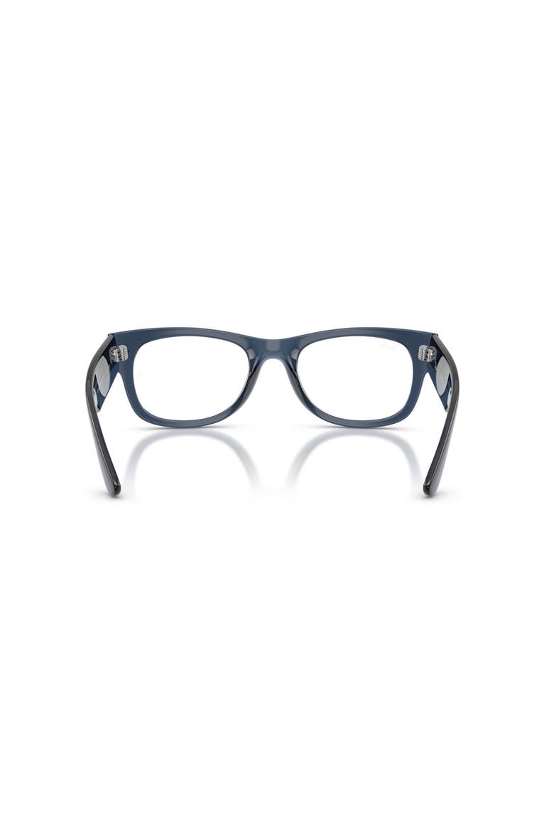 52mm Square optical glasses, Alternate, color, Blue