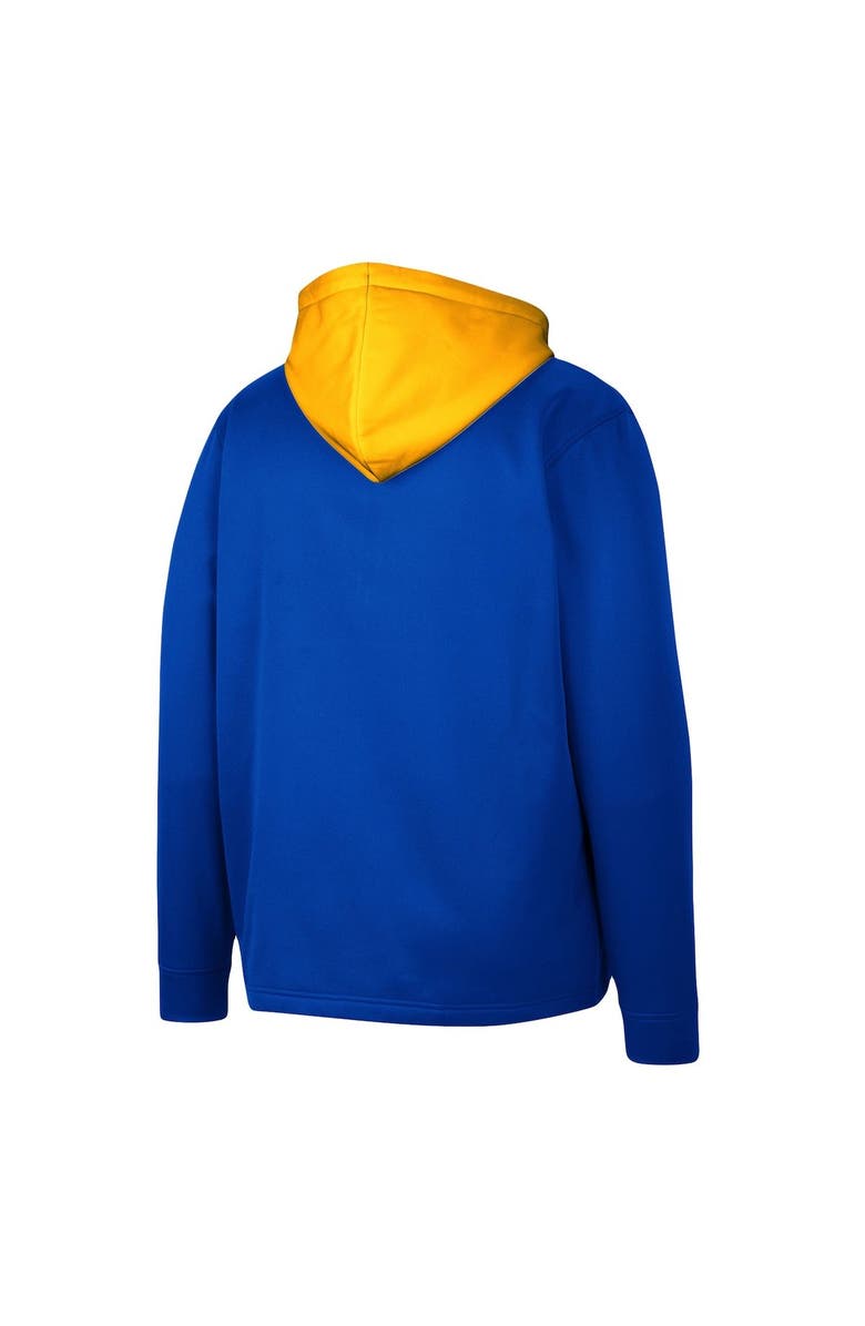 COLOSSEUM Men's Colosseum Royal Pitt Panthers Luge 3.0 Quarter-Zip Hoodie, Alternate, color, Royal