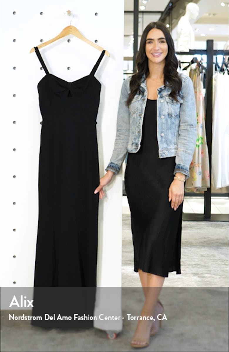 Brooke Twist Front Gown, sales video thumbnail