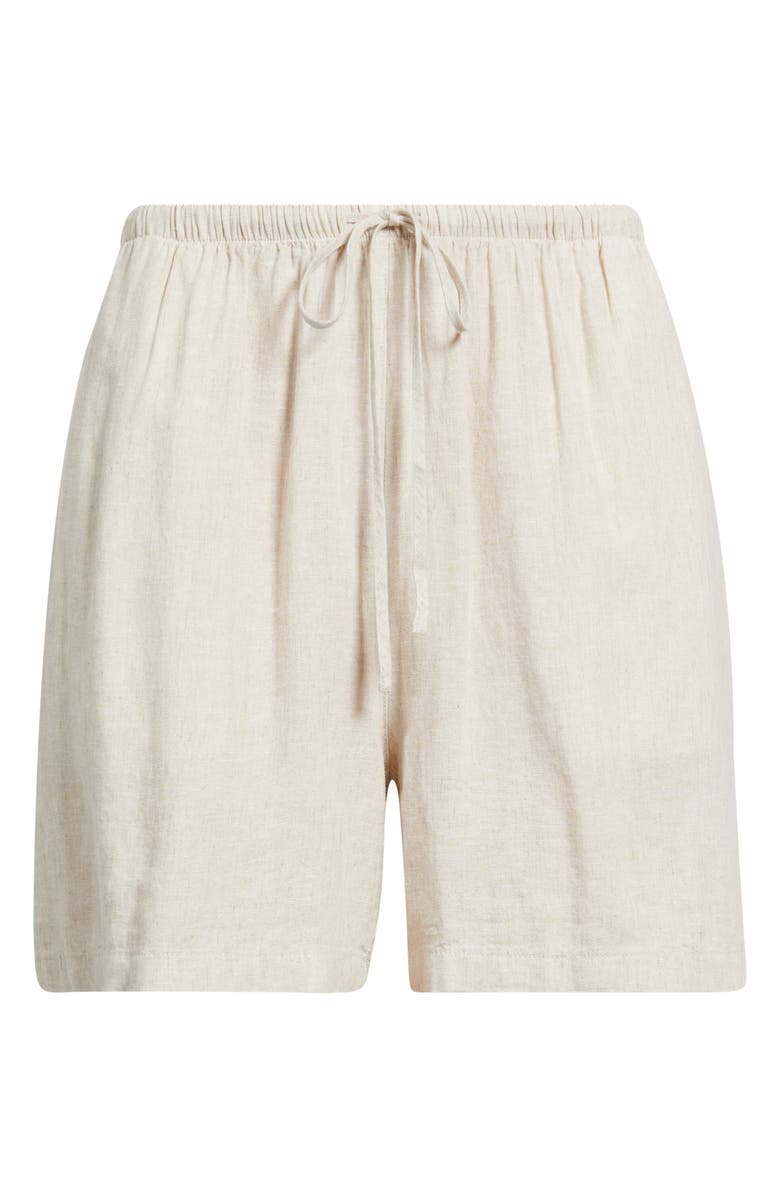 Caslon<sup>®</sup> Easy Linen Blend Shorts, Alternate, color, Flax