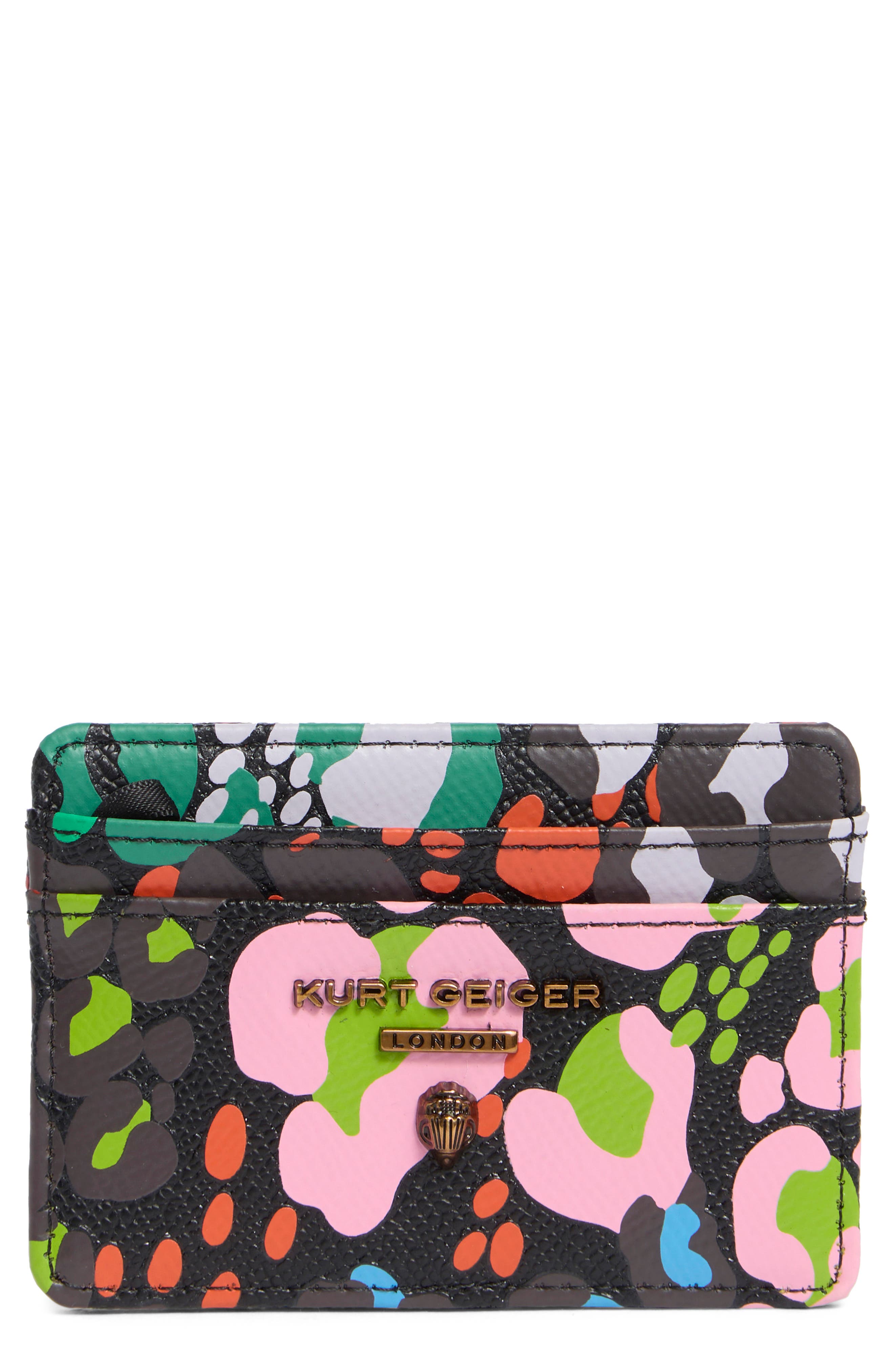 Hampstead Leopard Print Leather Card Case