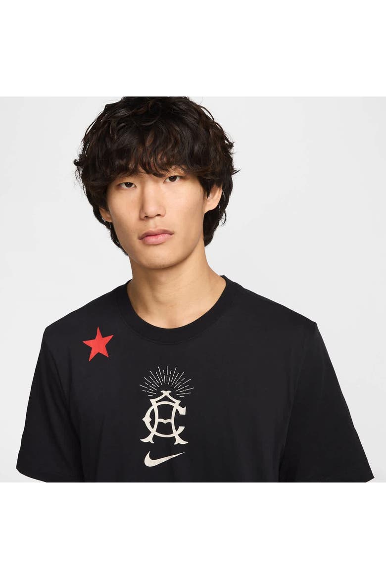 Men's Nike Black Club America Heritage T-Shirt, Alternate, color, Black