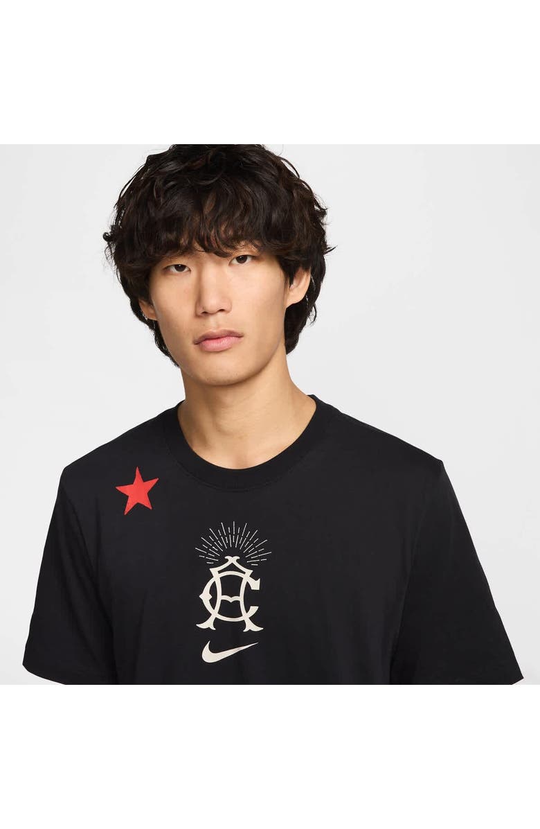 Nike Men's Nike Black Club America Heritage T-Shirt, Alternate, color, Black
