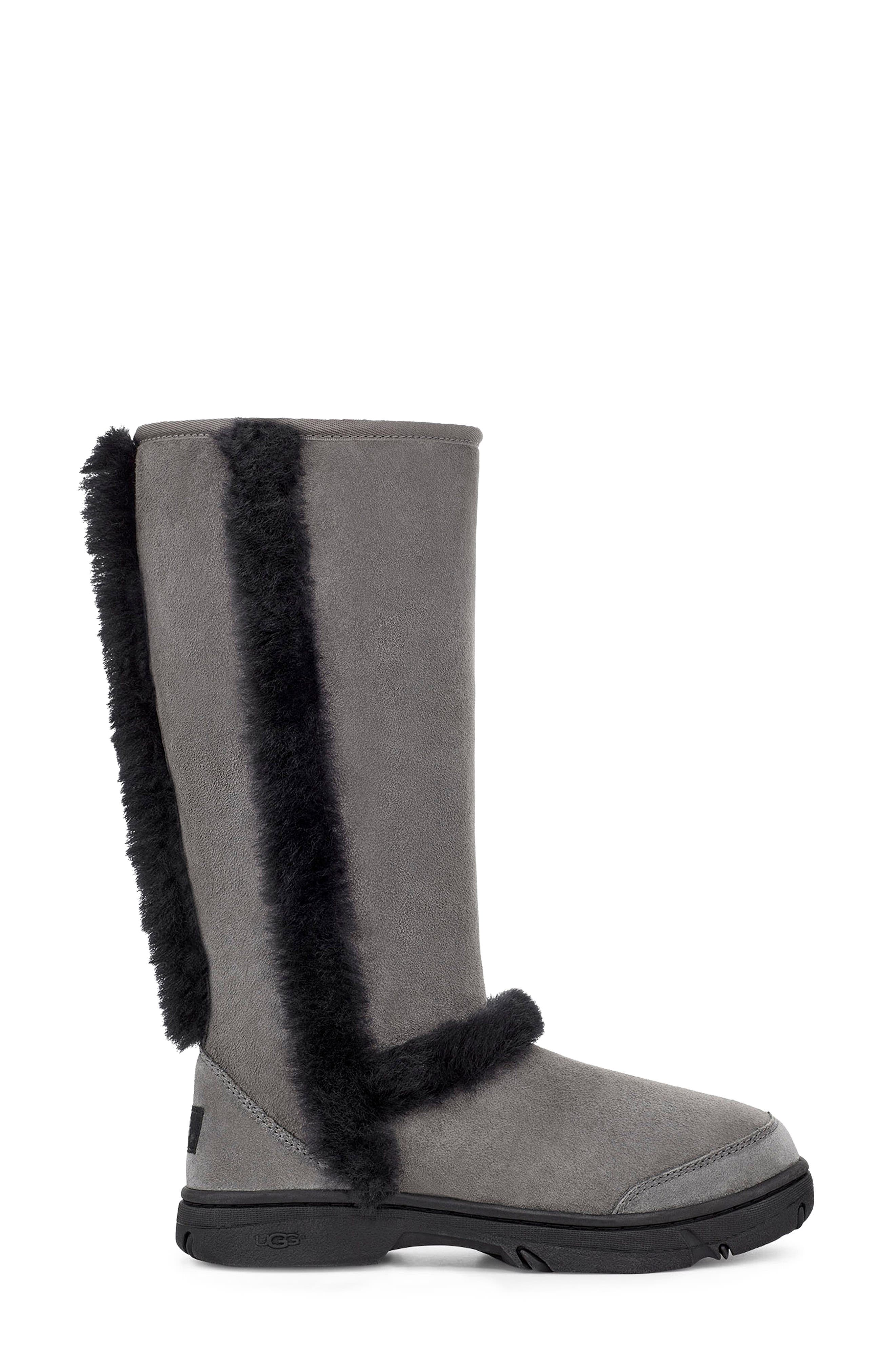 UGG<sup>®</sup> Sunburst Genuine Shearling Tall Boot, Alternate, color, 