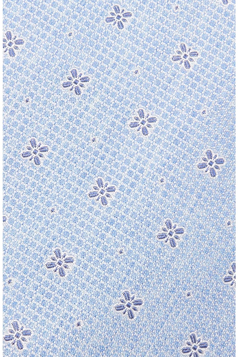 Neat Silk Tie, Alternate, color, SKY