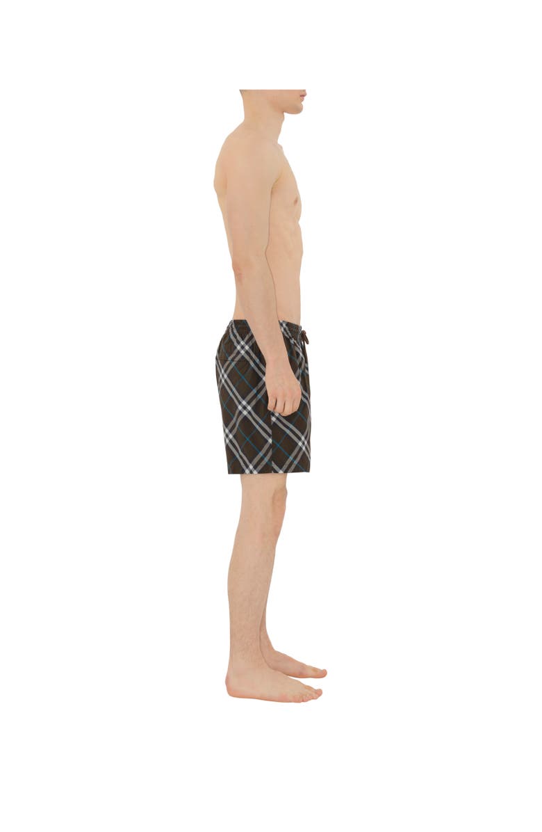 Burberry Check Swim Shorts, Alternate, color, 