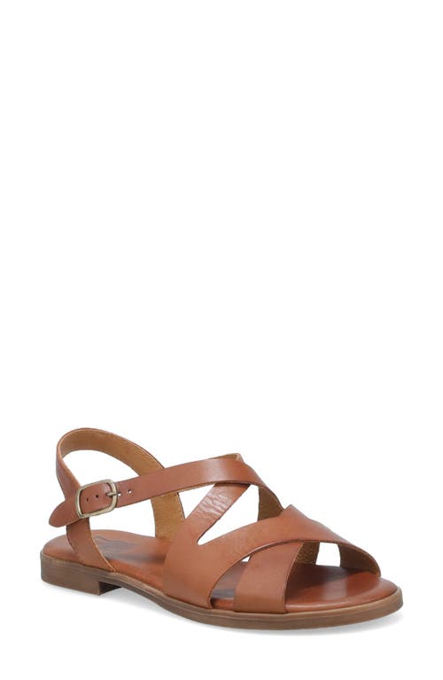 Miz Mooz Lilium Ankle Strap Sandal In Brandy