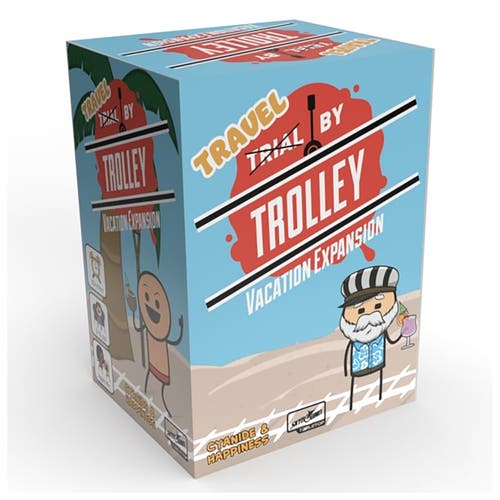 Trial by Trolley Vacation Expansion Skybound, Party Game in Multicolored  product