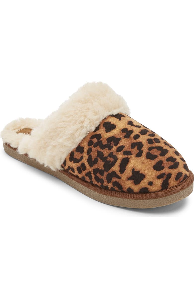Rockport Veda Faux Fur Slide, Main, color,