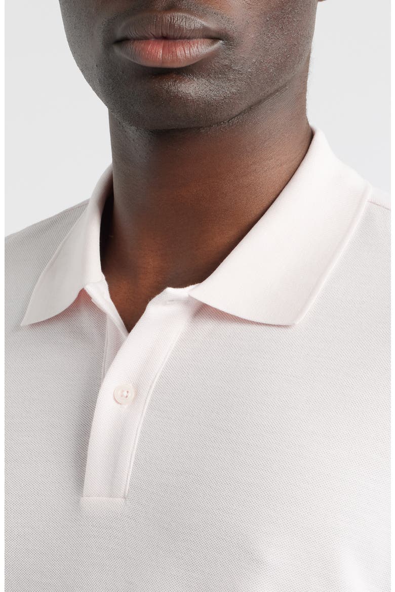 Pima Cotton Piqué Polo, Alternate, color, PINK CARINARIA