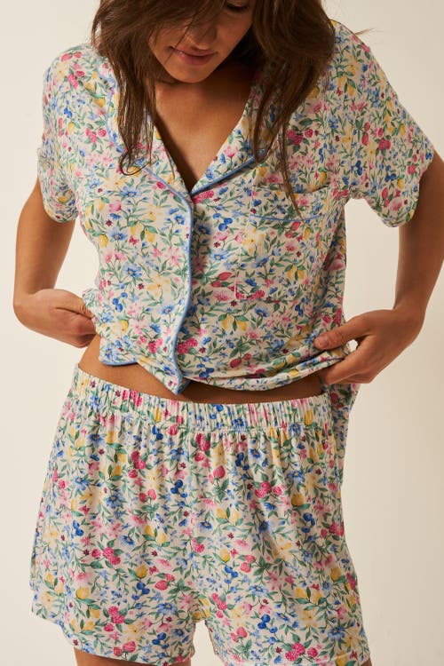 STRIPE & STARE STRIPE & STARE BEDSHORT SET