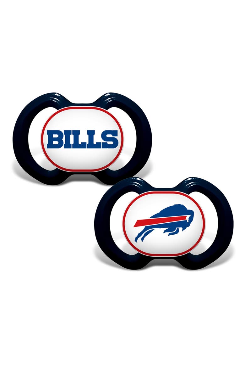 Buffalo Bills Pacifier 2-Pack, Main, color, Multicolor