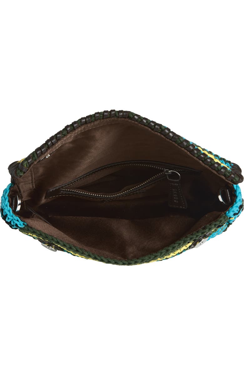 STAUD Timmy Beaded Shoulder Bag, Alternate, color, Happy Sack