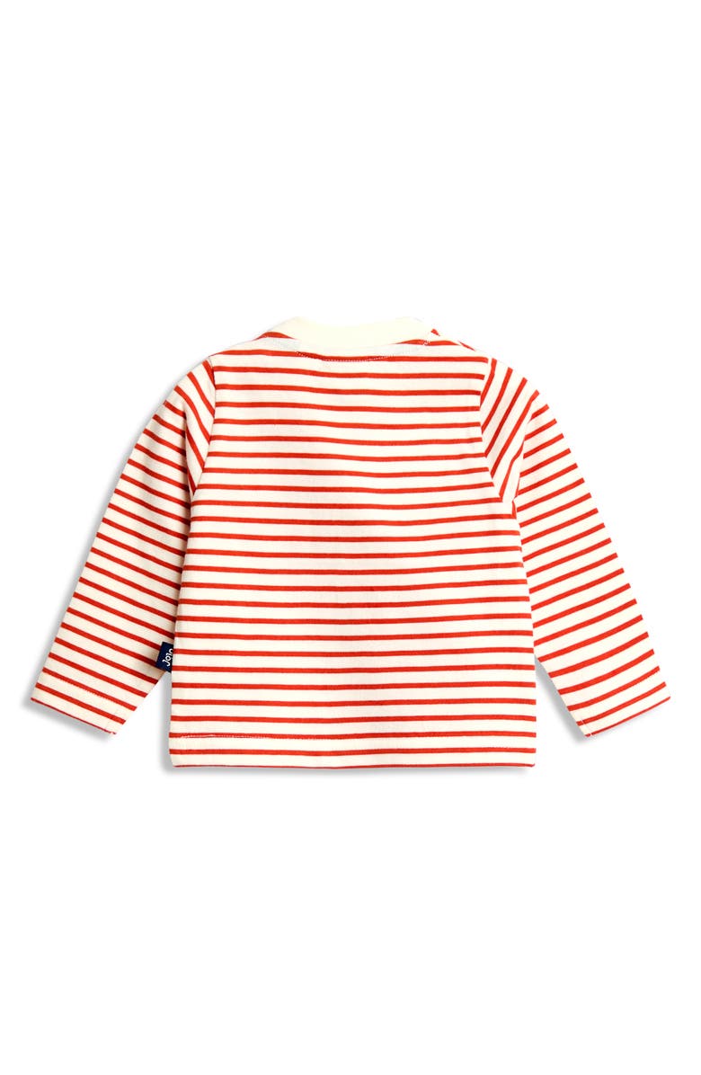 JOJO MAMAN BEBE Kids' My Little Pumpkin Shirt & Overalls Set, Alternate, color, Denim